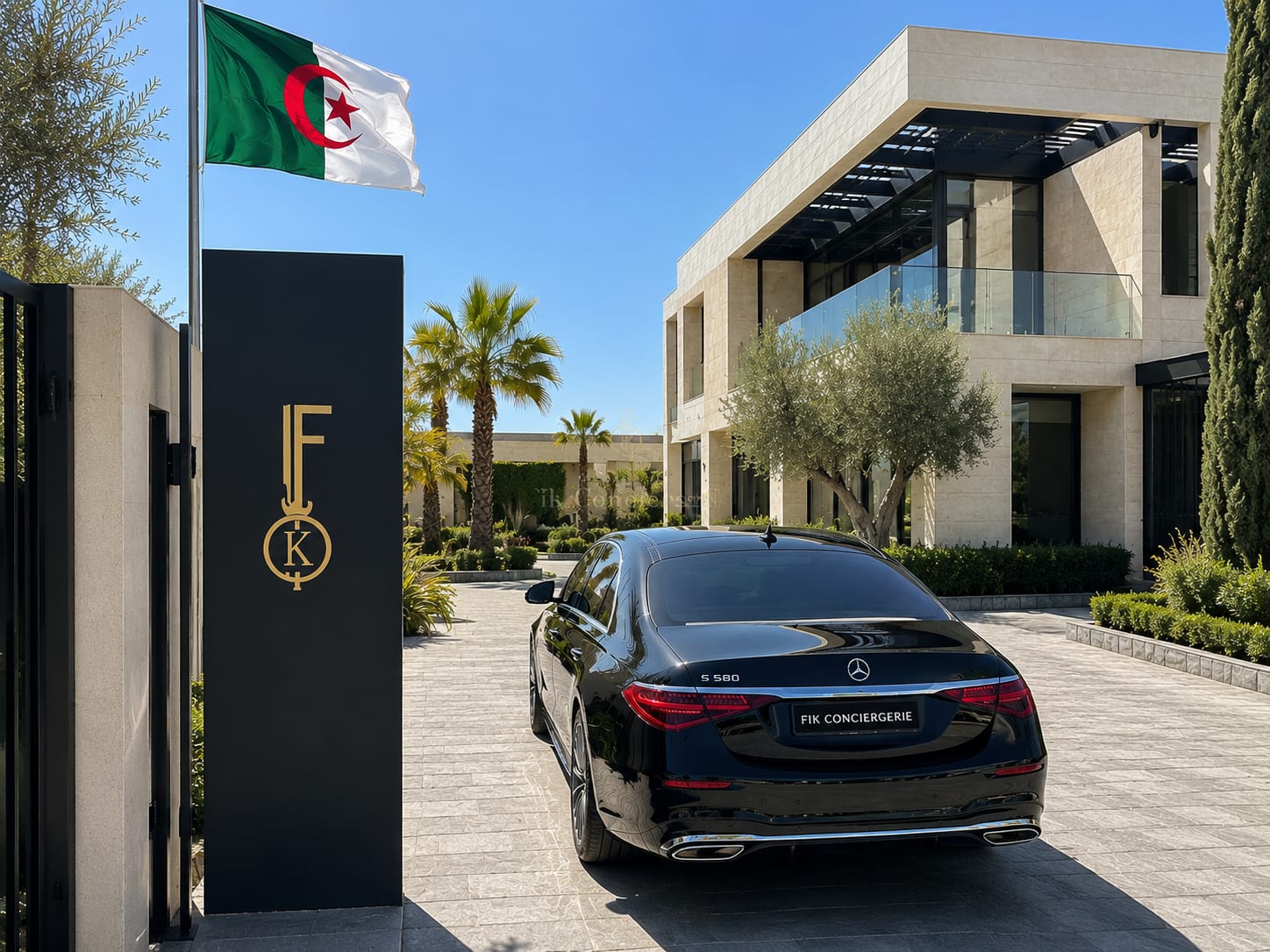 Fik Conciergerie — Mercedes premium à Oran